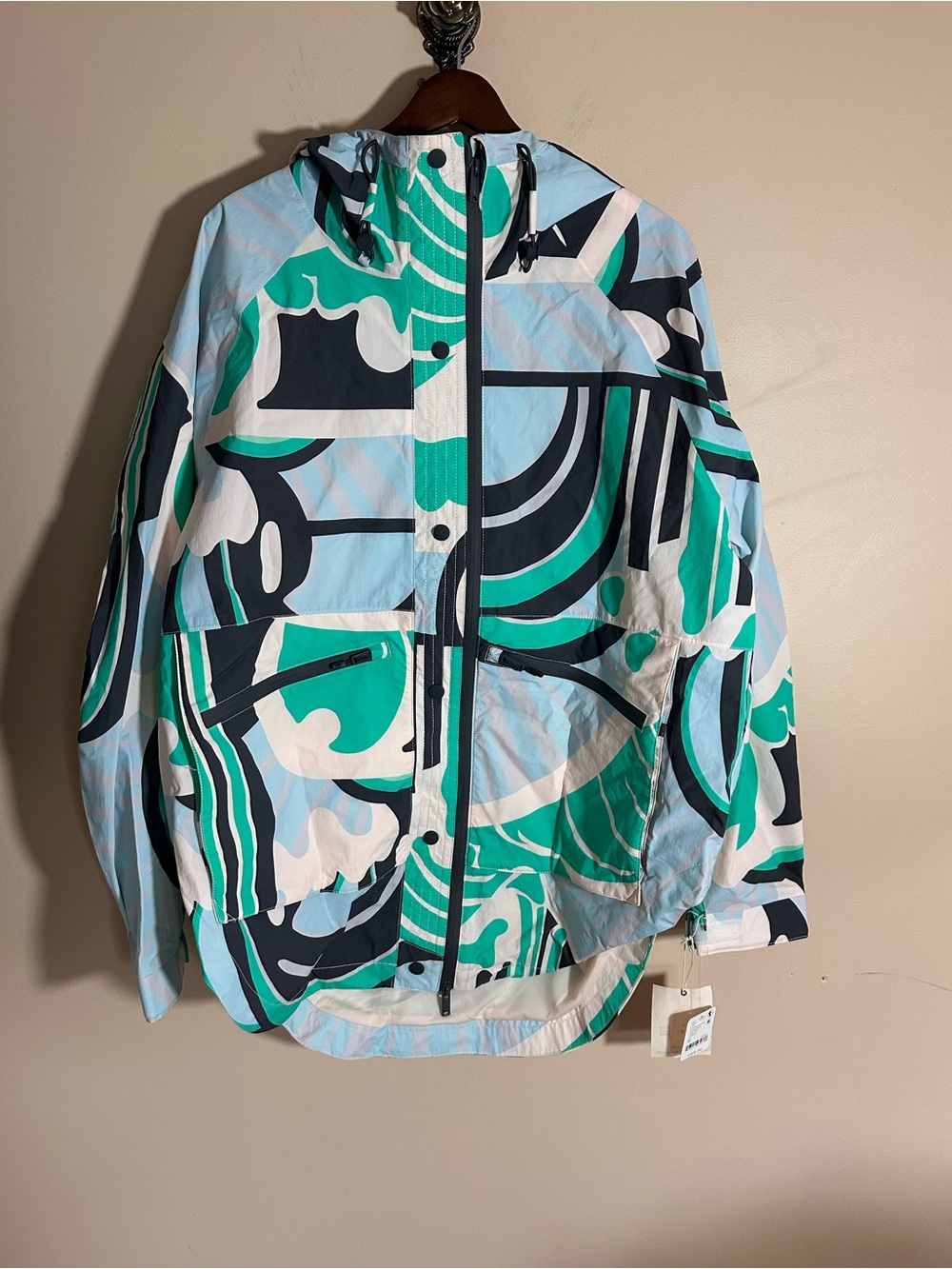 NWT FP Movement Singing in the Rain Packable Jacket – Seafoam Combo – M – NWT - Picture 4 of 11